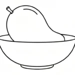 coloriage Mango et apprentissage