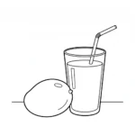 coloriage Mango à imprimer pour enfants