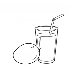 coloriage Mango à imprimer pour enfants