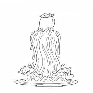 coloriage Mango pour enfant à imprimer