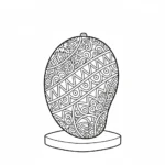 coloriage Mango à imprimer pdf gratuit