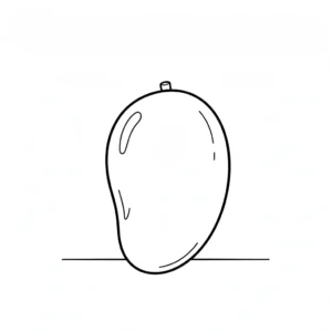 coloriage Mango pour enfants à télécharger