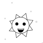 coloriage Mr Sun Sprunki a dessiner et imprimer
