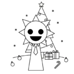 coloriage Mr Sun Sprunki d