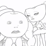 a imprimer coloriage Odin Din Din Dun gratuit