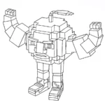 coloriage Odin Din Din Dun à imprimer pour enfant de 9 ans