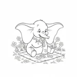 coloriage Pique Nique à imprimer pour enfant de 3 ans