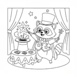 imprimer coloriage Raton Laveur