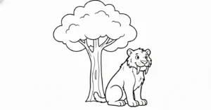 coloriage Smilodon a imprimer gratuitement