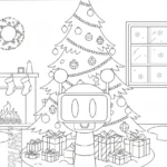 coloriage Sprunki Noel et dessins