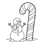 coloriage Bonhomme de neige updated pour enfant de à imprimer