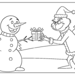 coloriage Bonhomme de neige updated et dessin a imprimer