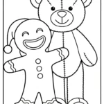 coloriage Bonhomme en pain d’épice updated à imprimer pour enfant de 12 ans