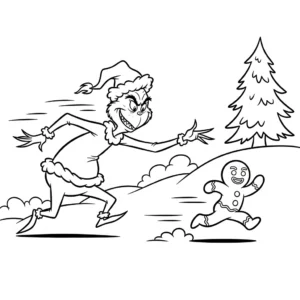 coloriage Bonhomme en pain d’épice updated à imprimer pour enfant de 8 ans
