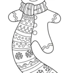 coloriage Bonhomme en pain d’épice updated pour enfant gratuit