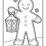 coloriage Bonhomme en pain d’épice updated gratuit à imprimer