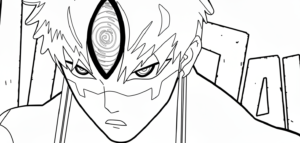 coloriage Dandadan updated à imprimer pour enfant de 6 ans
