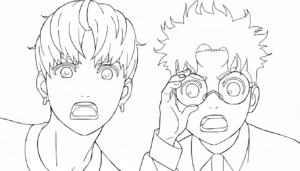 coloriage Dandadan updated d