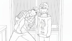 coloriage Dandadan updated de pour enfants