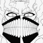 coloriage Dandadan updated a imprimer pour enfant de 4 ans