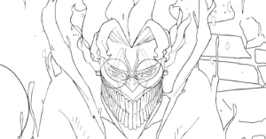 coloriage Dandadan updated à imprimer pdf gratuit