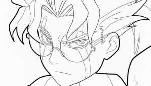 coloriage Dandadan updated à imprimer pour enfant de 12 ans