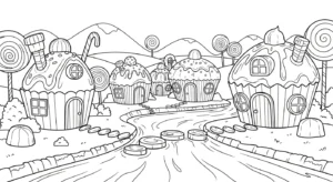 coloriage Dessert a colorier en ligne gratuitement