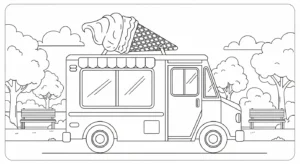 coloriage Dessert à imprimer gratuitement pdf