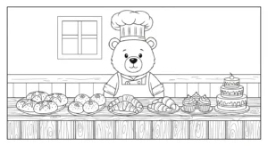 coloriage Dessert et dessins
