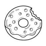 coloriage Dessert educatif pour enfant