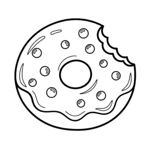 coloriage Dessert educatif pour enfant