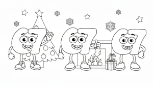 coloriage Los 67 a imprimer pour enfant de 4 ans