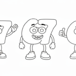 coloriage Los 67 à imprimer pour enfant de 7 ans