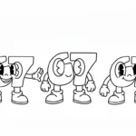 coloriage Los 67 pour enfant de 10 ans