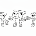 coloriage Los 67 pour enfant gratuit