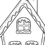 coloriage Maison En Pain D’épices updated à imprimer pour enfant de 3 ans
