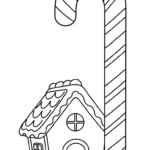 coloriage Maison En Pain D’épices updated pour enfants à imprimer