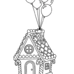 coloriage Maison En Pain D’épices updated de pour enfants