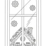 coloriage Maison En Pain D’épices updated à imprimer pour enfant de 6 ans