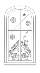 coloriage Maison En Pain D’épices updated à imprimer pour enfant de 6 ans
