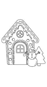coloriage Maison En Pain D’épices updated d
