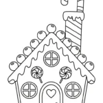 coloriage Maison En Pain D’épices updated et dessins