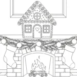 coloriage Maison En Pain D’épices updated à imprimer