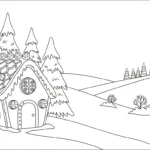 coloriage Maison En Pain D’épices updated et decoupage a imprimer gratuit