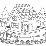 a imprimer coloriage Maison En Pain D’épices updated gratuit