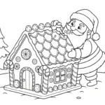 coloriage Maison En Pain D’épices updated et decoupage