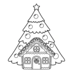 coloriage Maison En Pain D’épices updated à imprimer