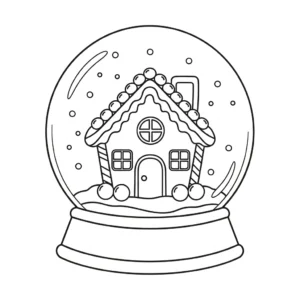imprimer coloriage Maison En Pain D’épices updated gratuit