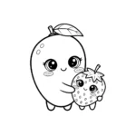 coloriage Mango a imprimer gratuit
