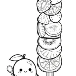 coloriage Mango pour enfants à télécharger